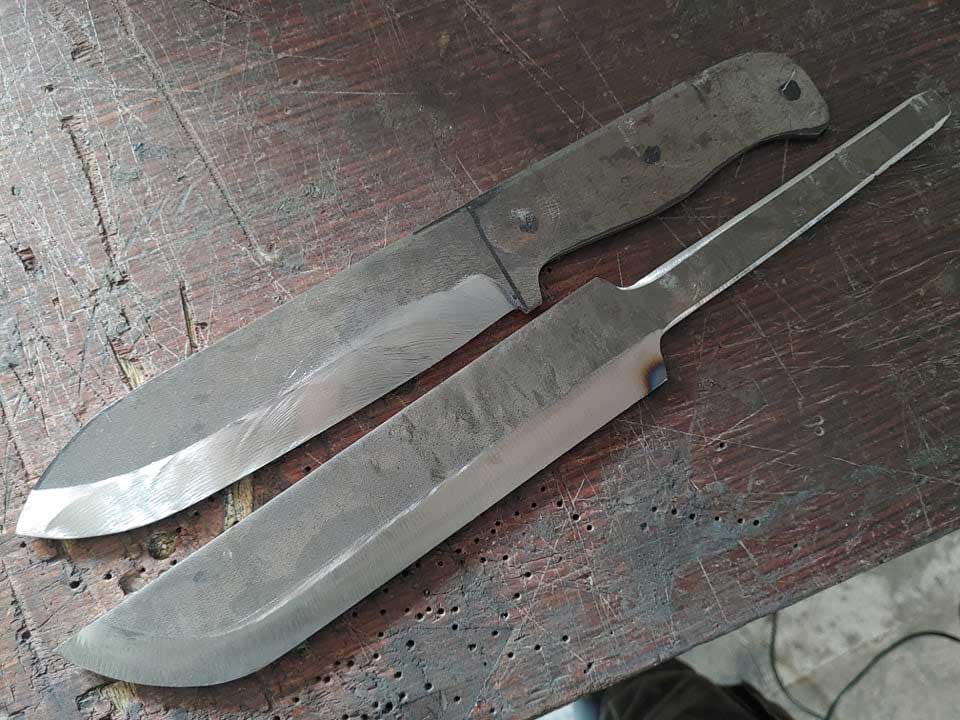 Image of a knife's tang