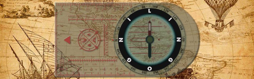 Featured image with compass containing the word 'LINGO' instead of cardinal points.
