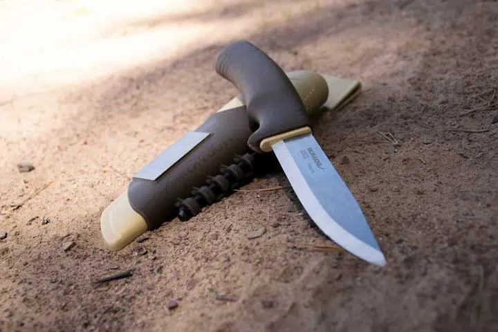 Morakniv Bushcraft S knife.