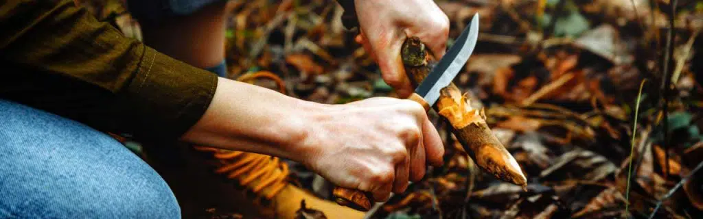 Image of a Bushcraft Knife.