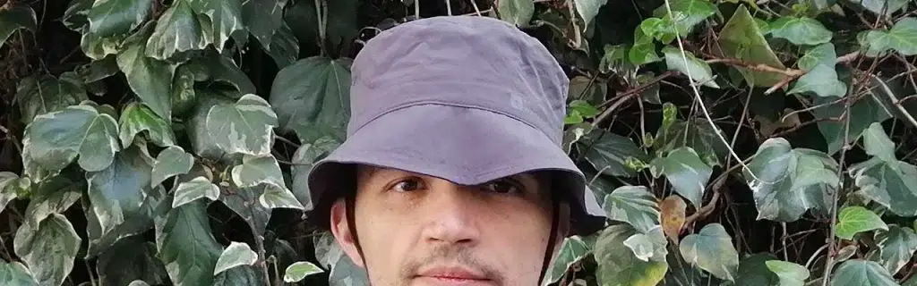 Photo of Alex from Outdoors Being wearing a boonie hat.