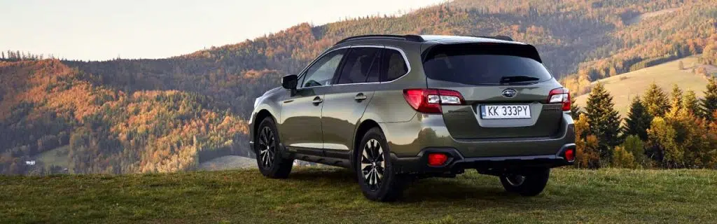 Photo of a Subaru outback.