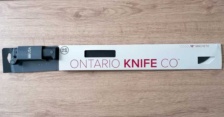 Ontario Knife 18" Machete